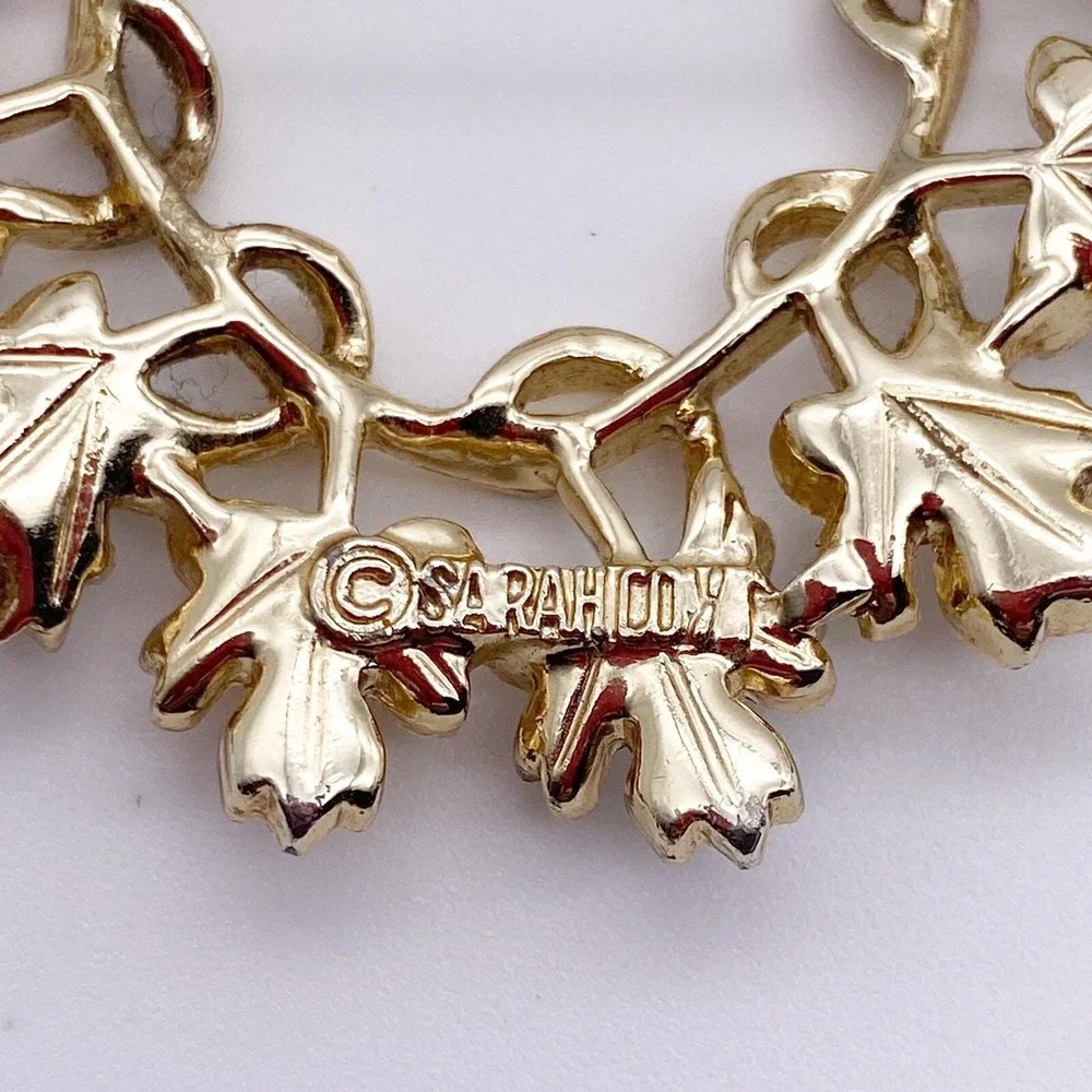 Sarah Coventry maple leaf